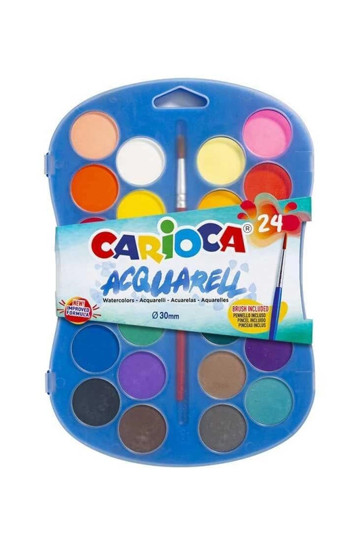 CARİOCA SULU BOYA 30 MM.24'LÜ YENİ