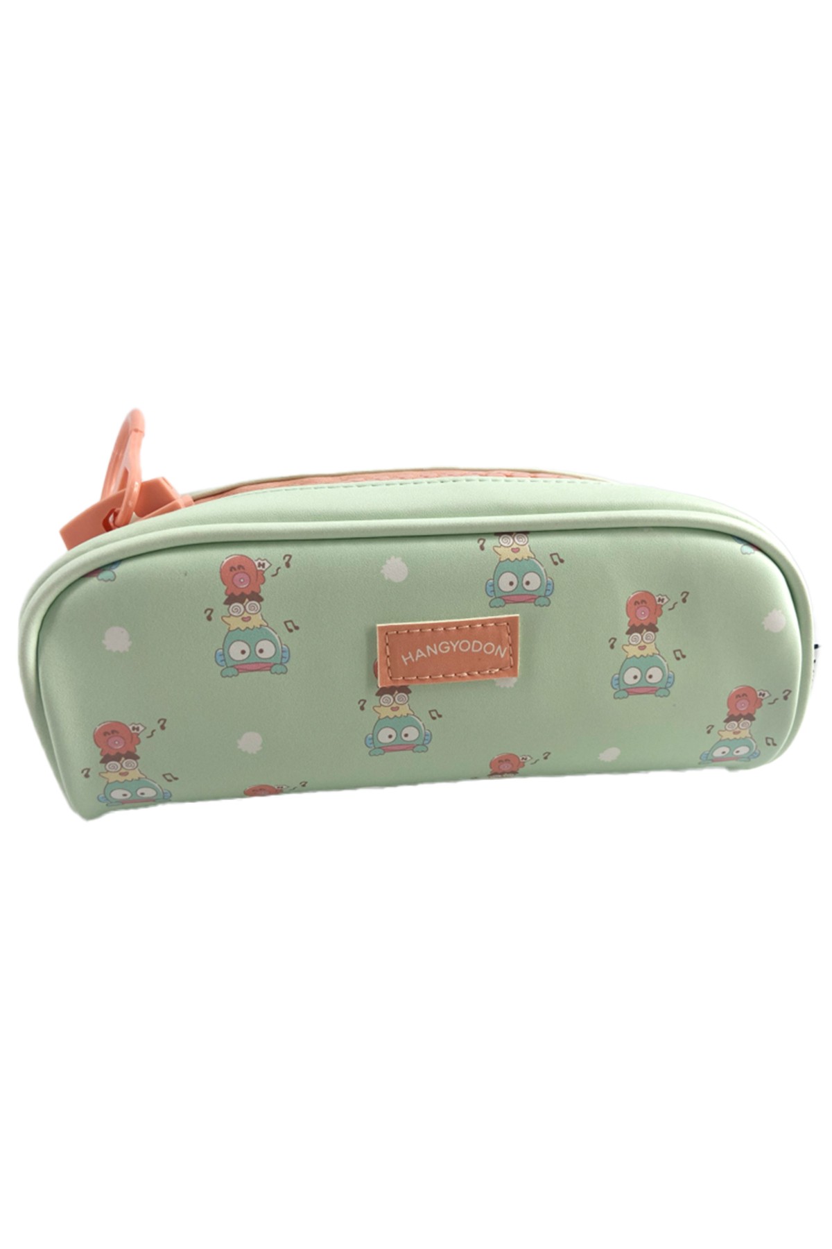 Sanrio Lisanslı Büyük Fermuarlı Kırtasiye Çantası (Hangyodon)