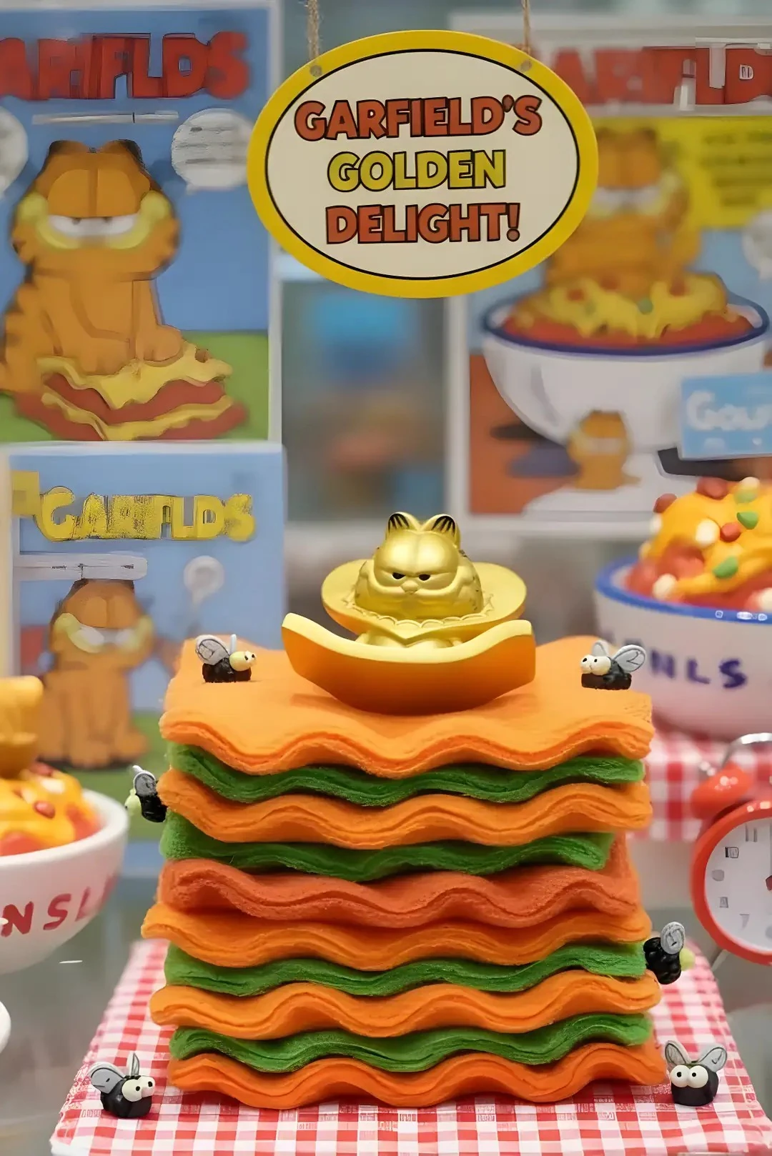 Garfield Serisi Mini Sürpriz Figürlü Paket - Blind Box