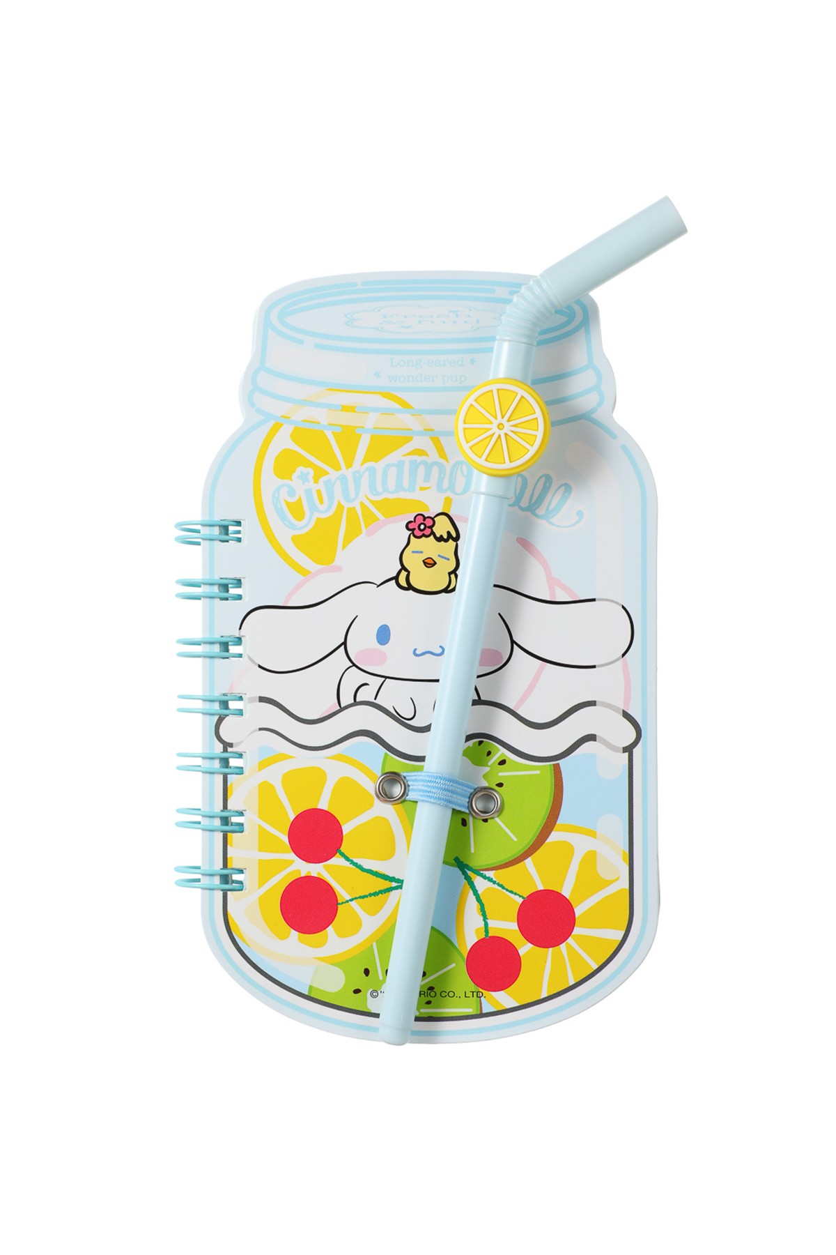 Sanrio Lisanslı Pipetli Bardak Figürlü Telli Not Defteri