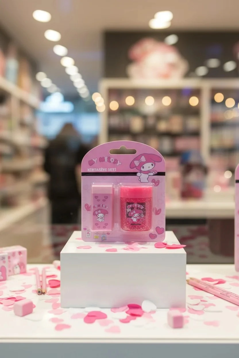 Timon Sanrio Lisanslı Kırtasiye Seti Kuromi - My Melody - Cinnamoroll