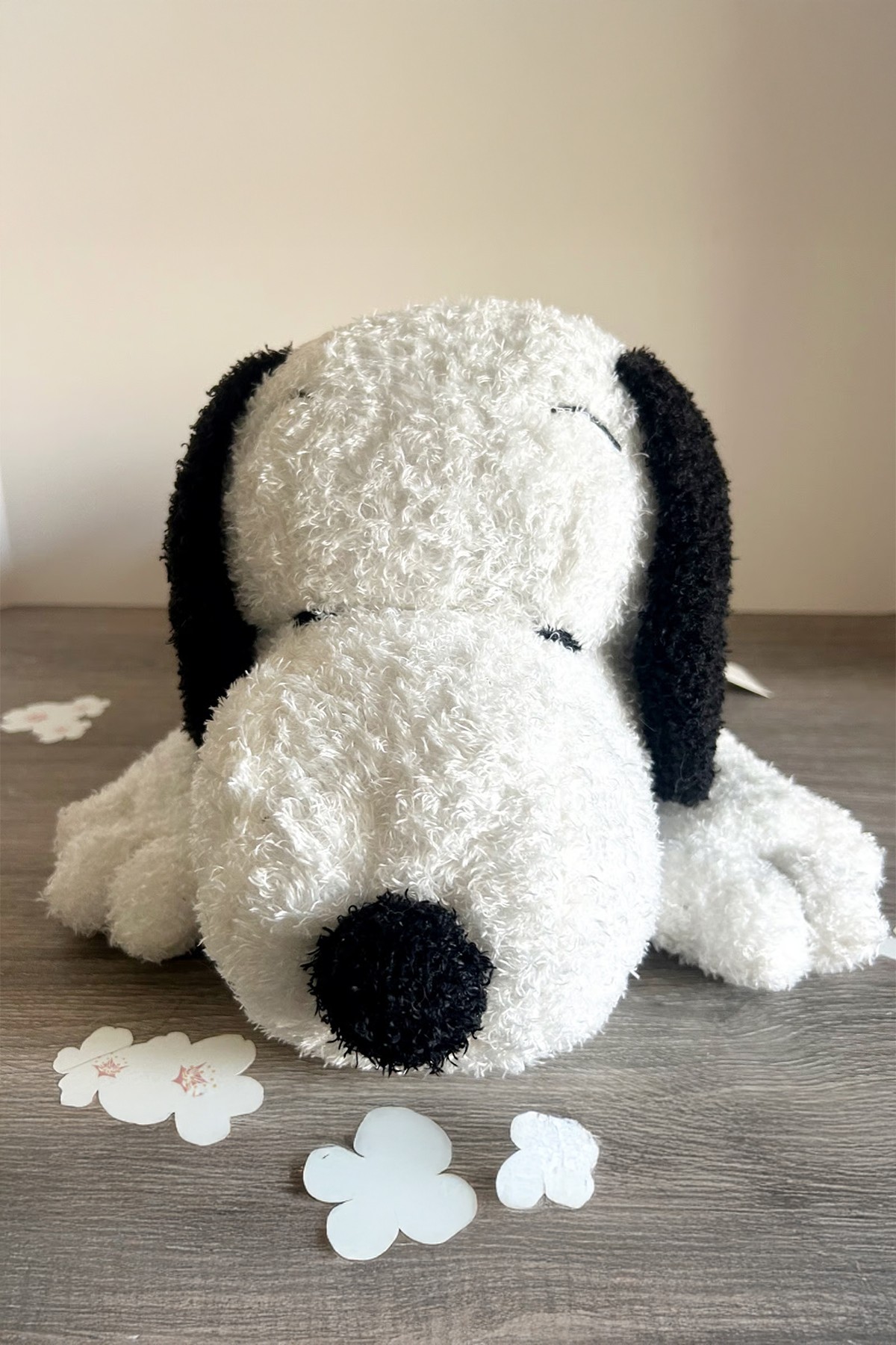 Snoopy Lisanslı Seyahat Serisi Yatan Snoopy Peluş Oyuncak