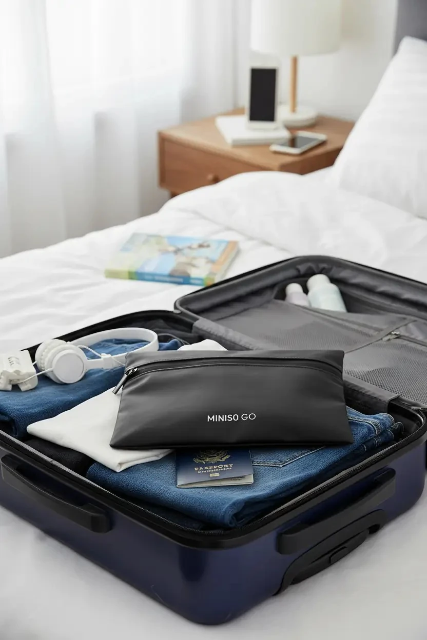 İş Serisi Zarf Saklama Çantası (Siyah)