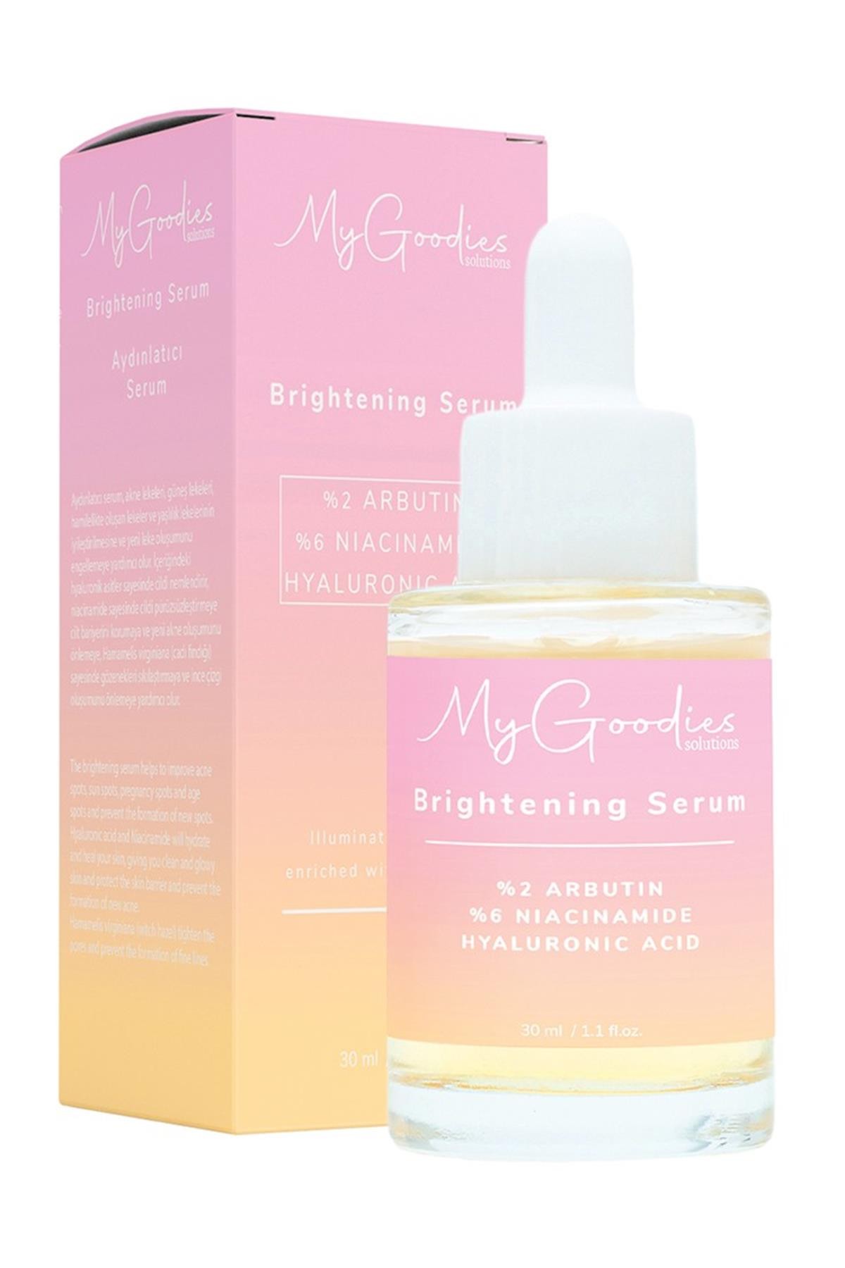 My Goodies Solutions Aydınlatıcı Arbutin Cadı Fındığı Ile Zenginleştirilmiş Serum 30Ml