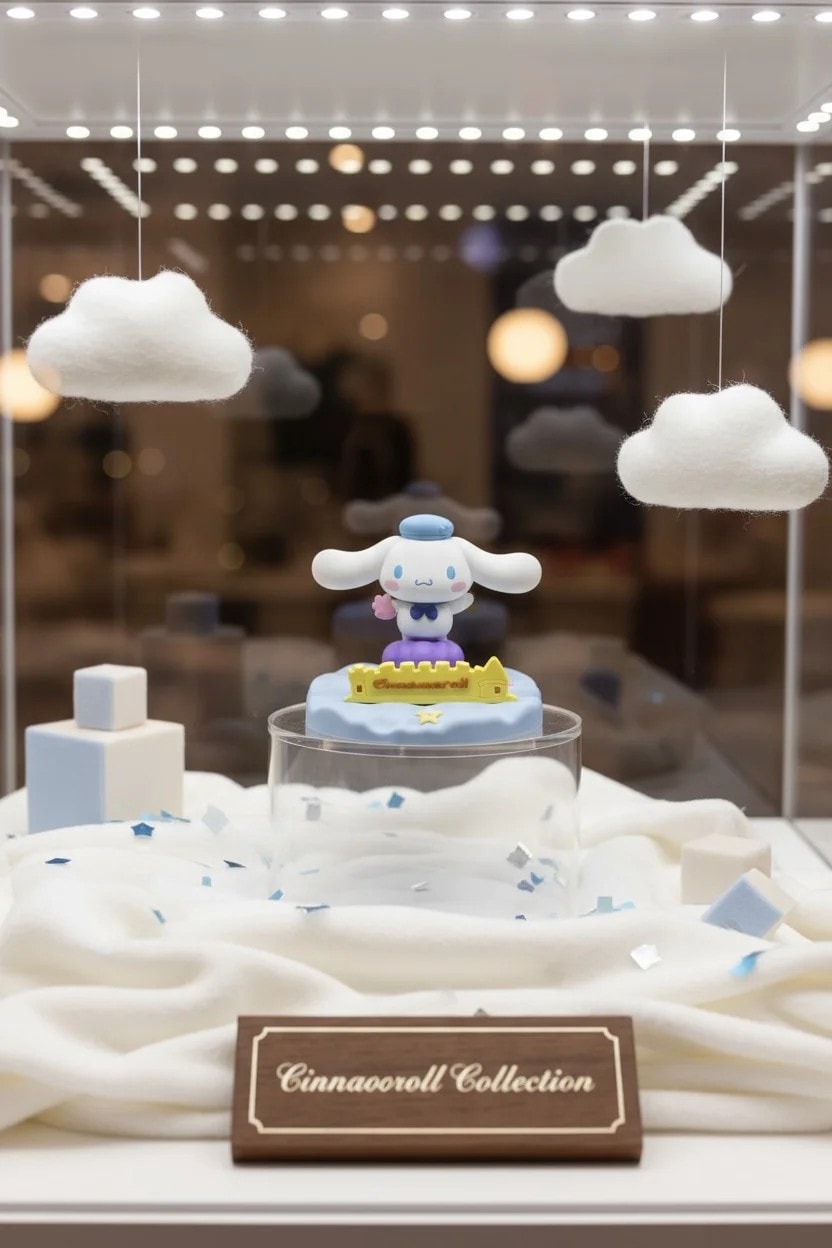 Sanrio Lisanslı Yaz Serisi Masa Üstü Telefon Tutucu - Cinnamoroll