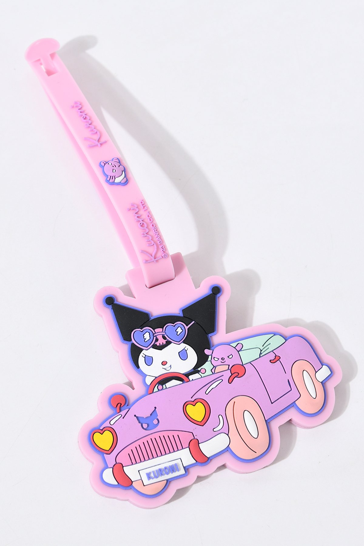 Sanrio Lisanslı Bagaj Etiketi - Kuromi