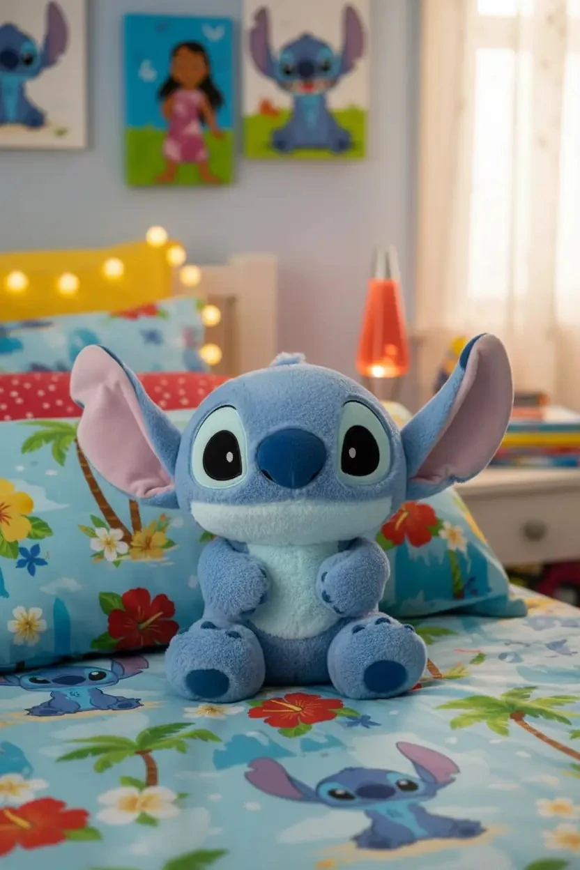 Disney Lisanslı Lilo & Stitch 41cm Peluş Oyuncak-Stitch