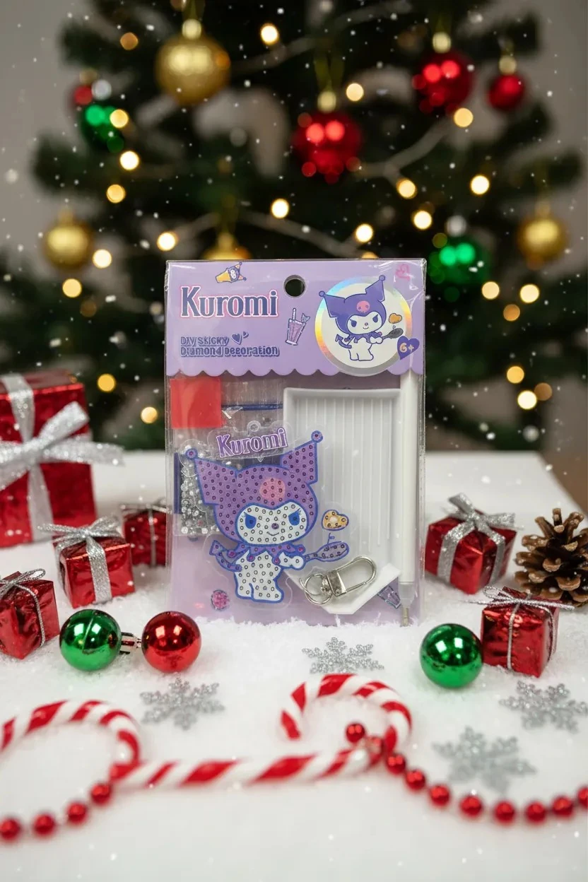 Sanrio Lisanslı Tatlı Koleksiyonu Kendin Yap Yapışkan Elmas