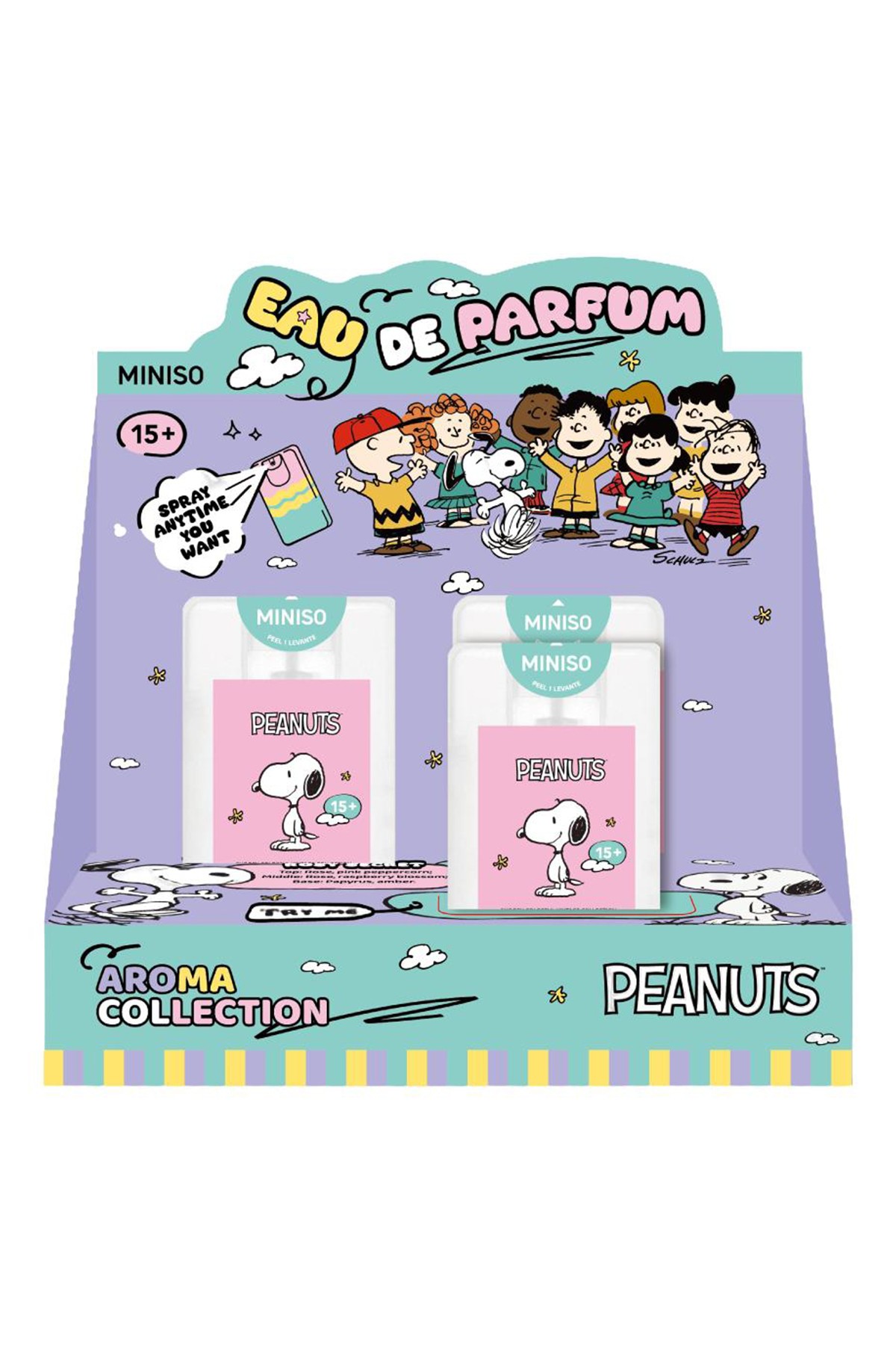 Snoopy Lisanslı Vintage Serisi Rosy Secret Parfüm