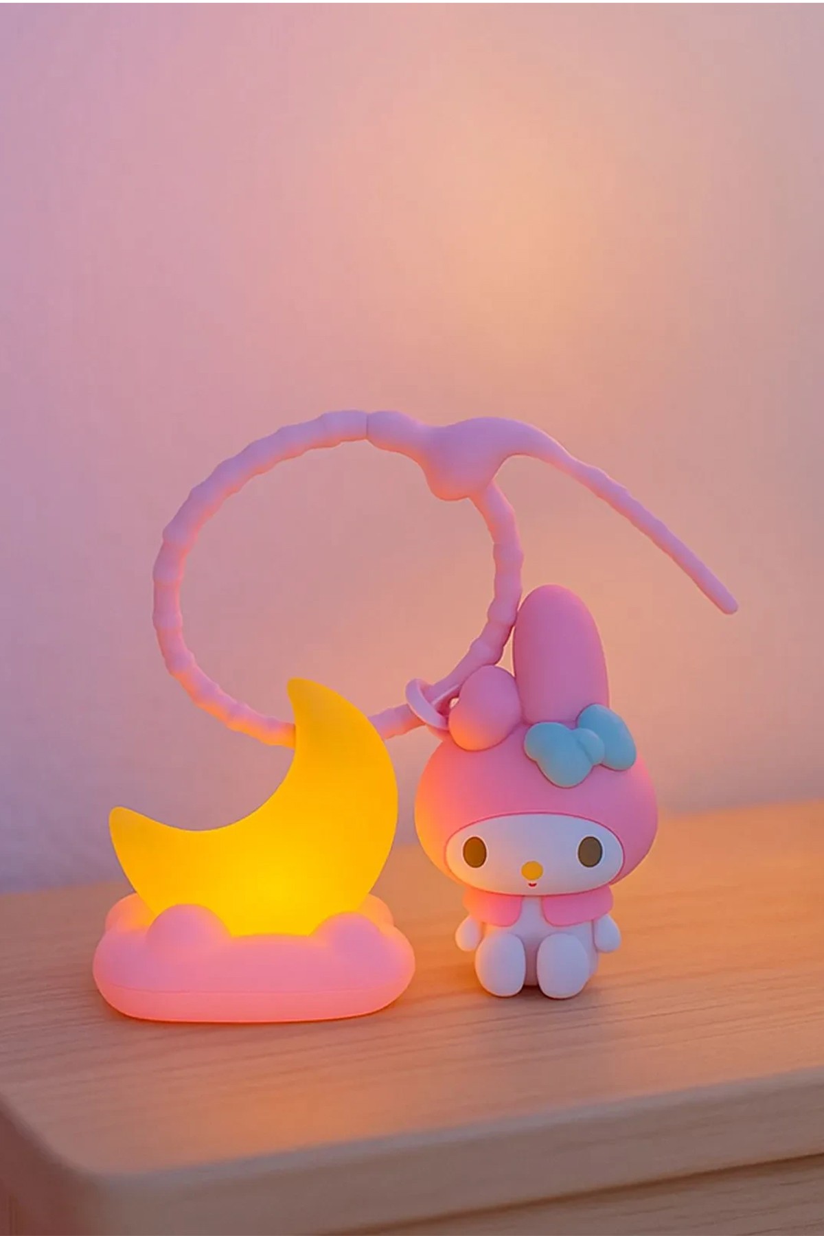 Sanrio Lisanslı LED Işıklı Anahtarlık (My Melody)