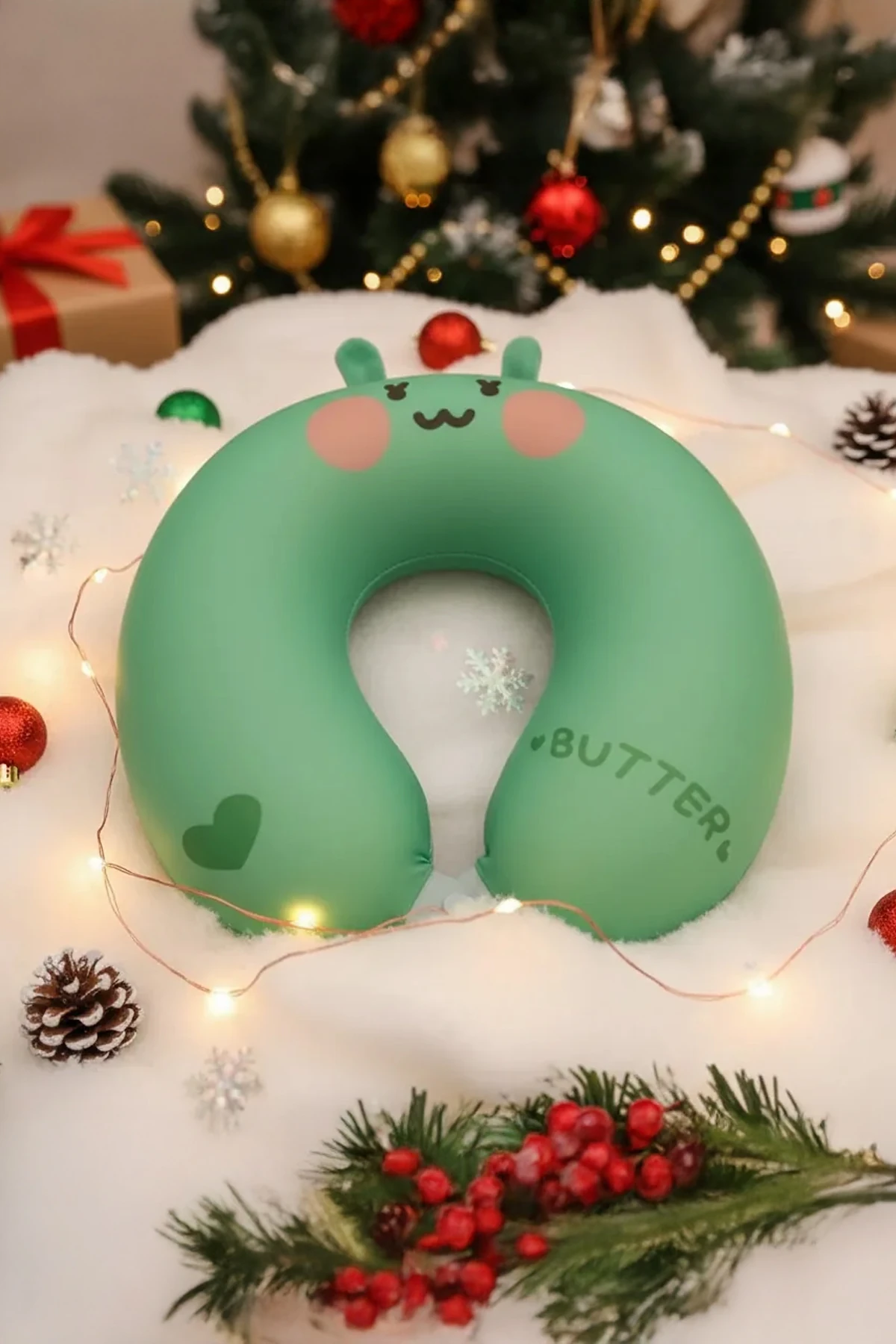 Mini Pals Serisi Hafızalı Köpük Boyun Yastığı (Mr's Snake)