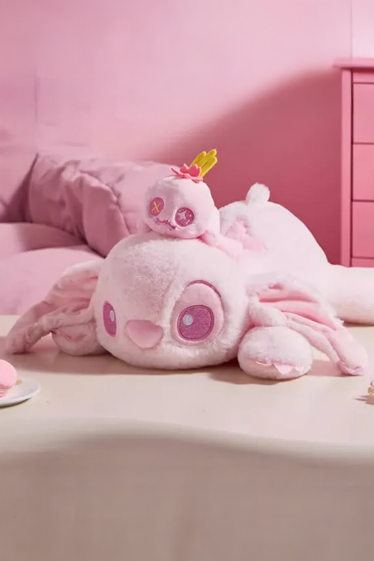 Disney Lisanslı Sakura Serisi Oturan Peluş Oyuncak (Stitch)