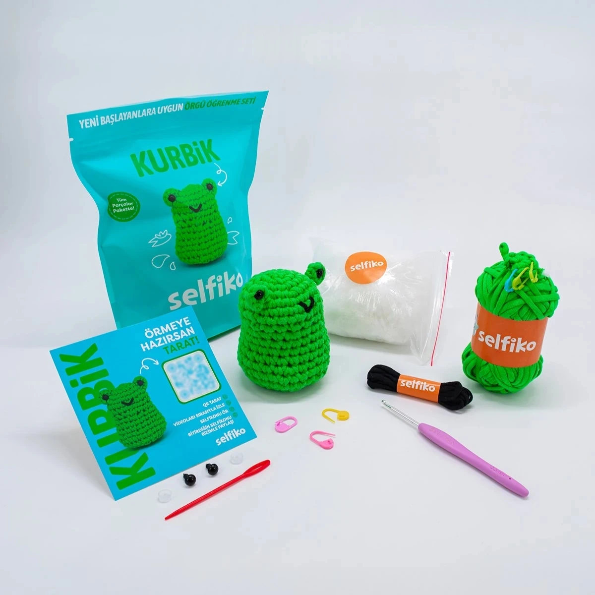 Kurbik Örgü  İpi Seti