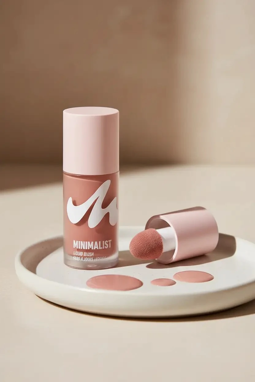 Miniso Lisanslı Minimalist Serisi Likit Allık No 08 - Doğal Sıcak Tonlu ve Işıltı Veren Uzun Süre Kalıcı Likit Allık