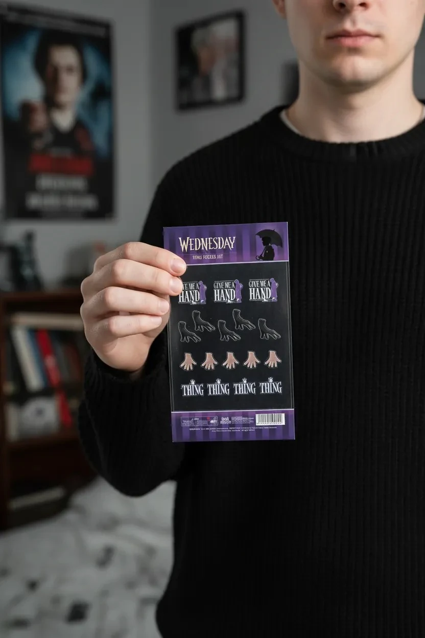 Wednesday Thing Sticker Set