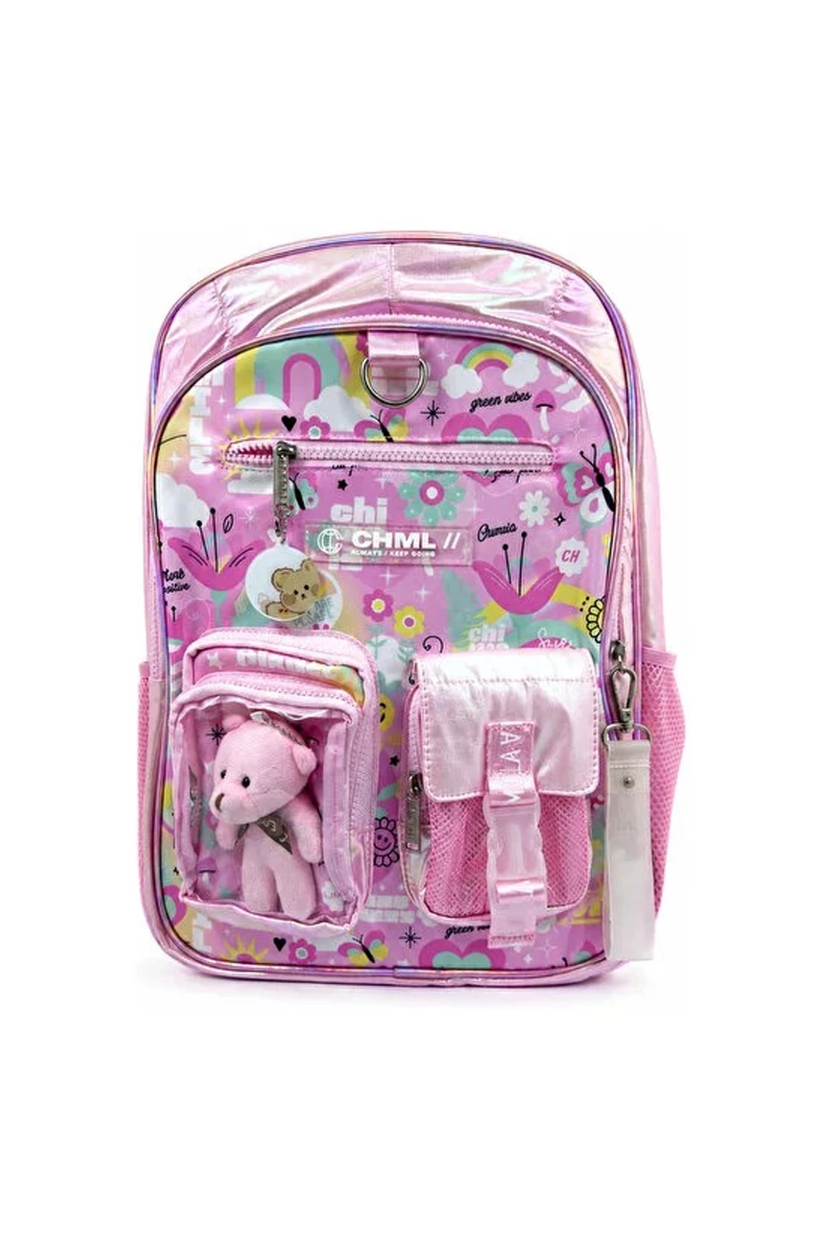 CHIMOLA TOY NEW WORLD PEMBE SIRT ÇANTASI 17" (TR32)