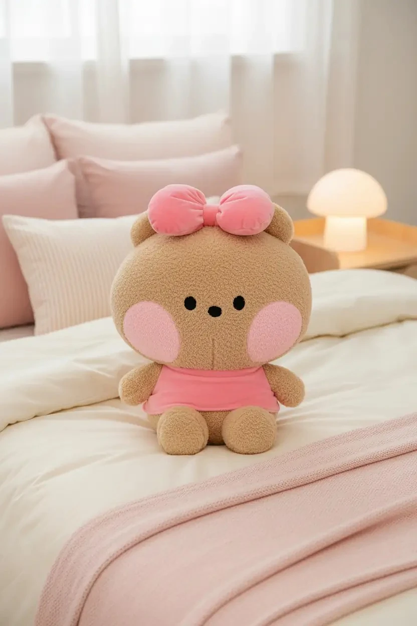 Miniso Lisanslı Minini Chonini Peluş Oyuncak 33 Cm – Yumuşacık Sarılmalık