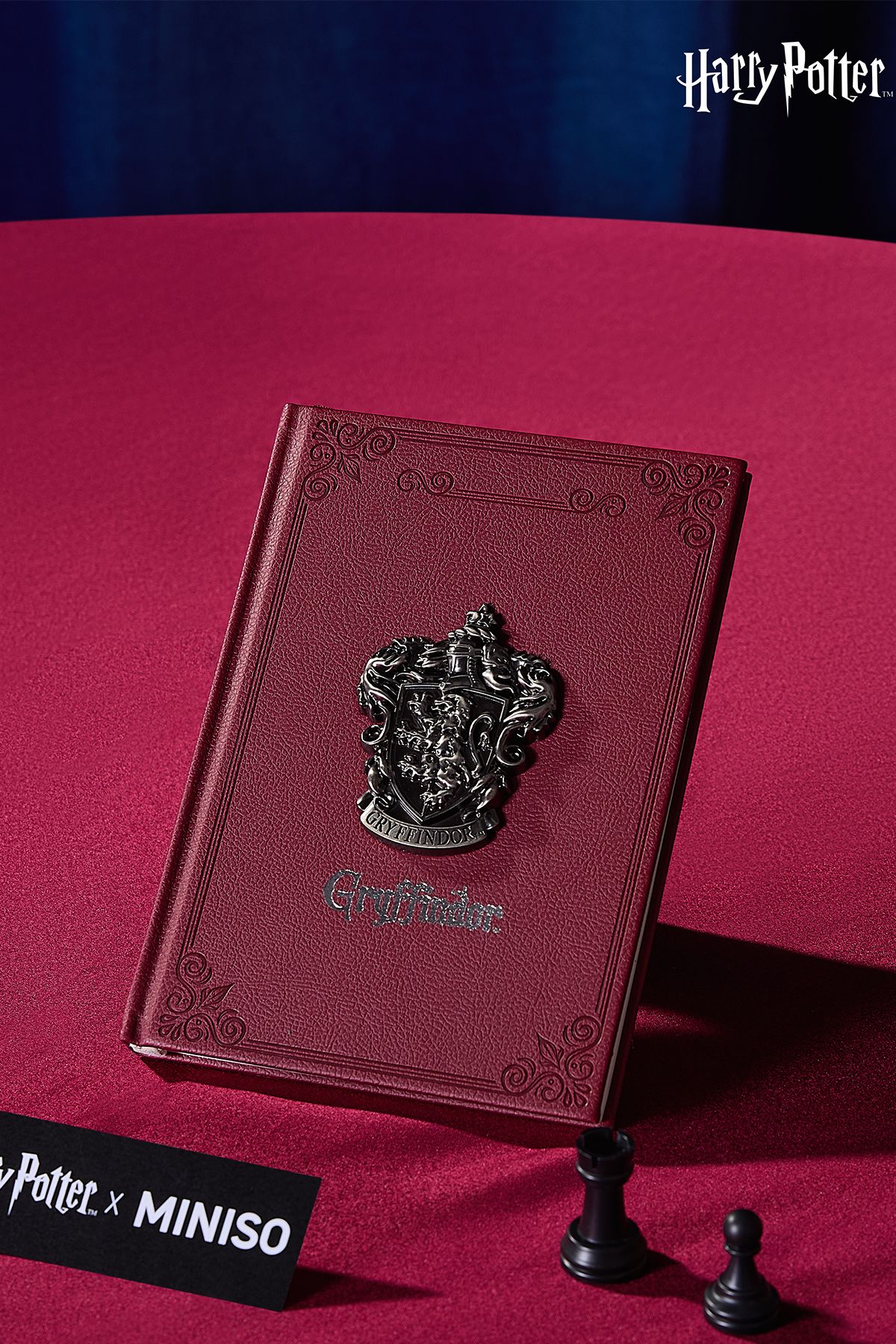 Harry Potter Lisanslı Ciltli Kabartmalı A5 Defter - Gryffindor