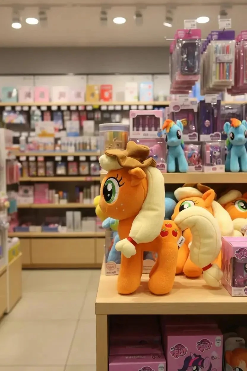 My Little Pony Lisanslı 25 cm Ayakta Peluş Oyuncak (Applejack)