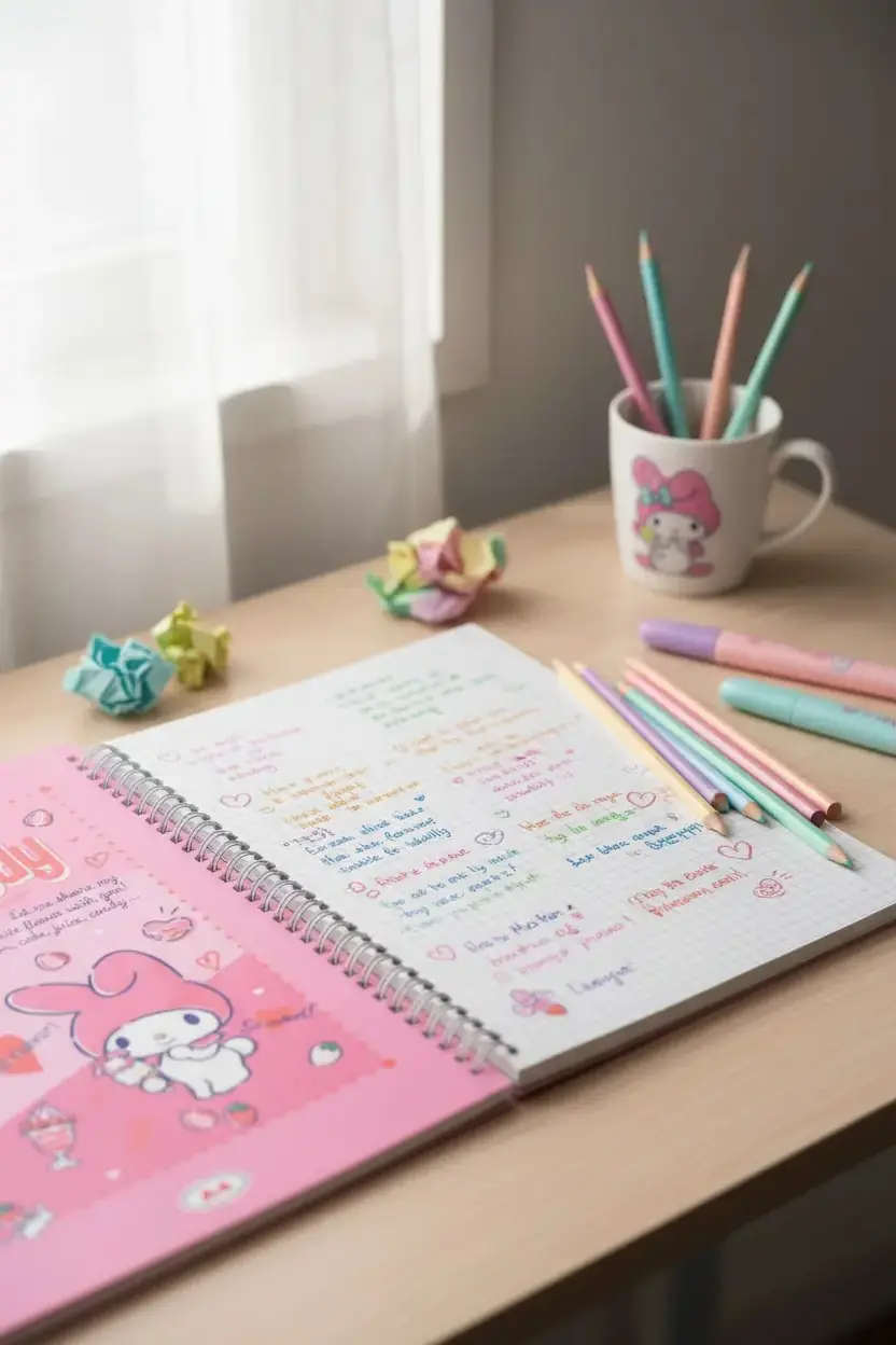 My Melody Retro Koleksiyonu A4 Spiral Defter 60 Sayfa | Miniso TR