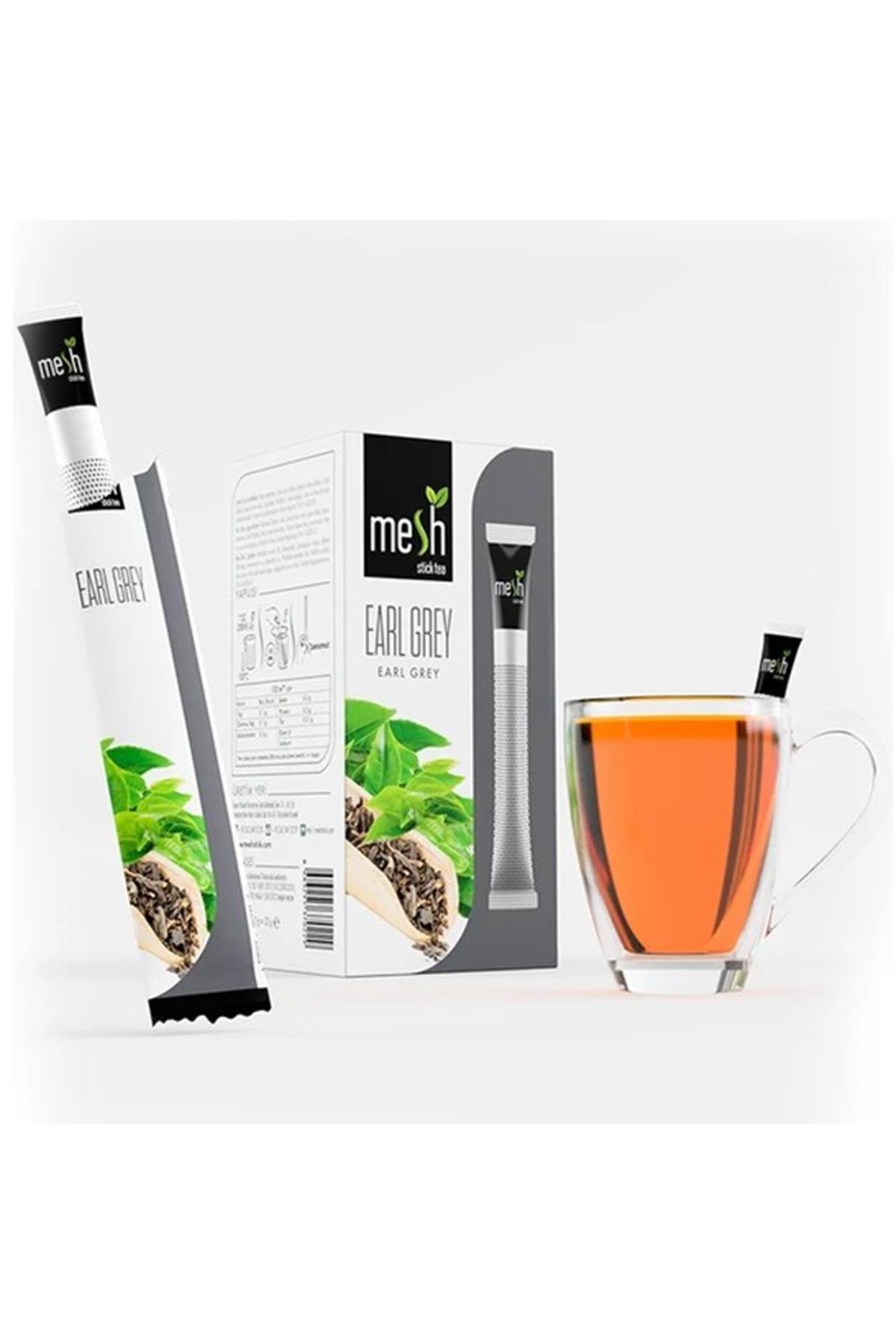 Mesh Stick Earl Grey Bergamot Aromalı Siyah Stick Çay