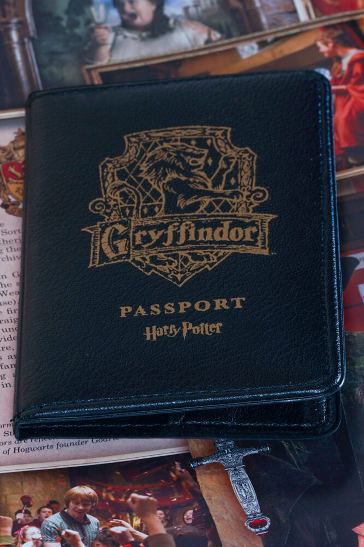 Harry Potter Lisanslı Pasaport Kılıfı- Gryffindor