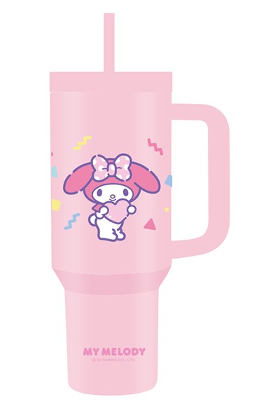 Sanrio Lisanslı Pipetli Çift Cidarlı Termos 1200 ml - My Melody