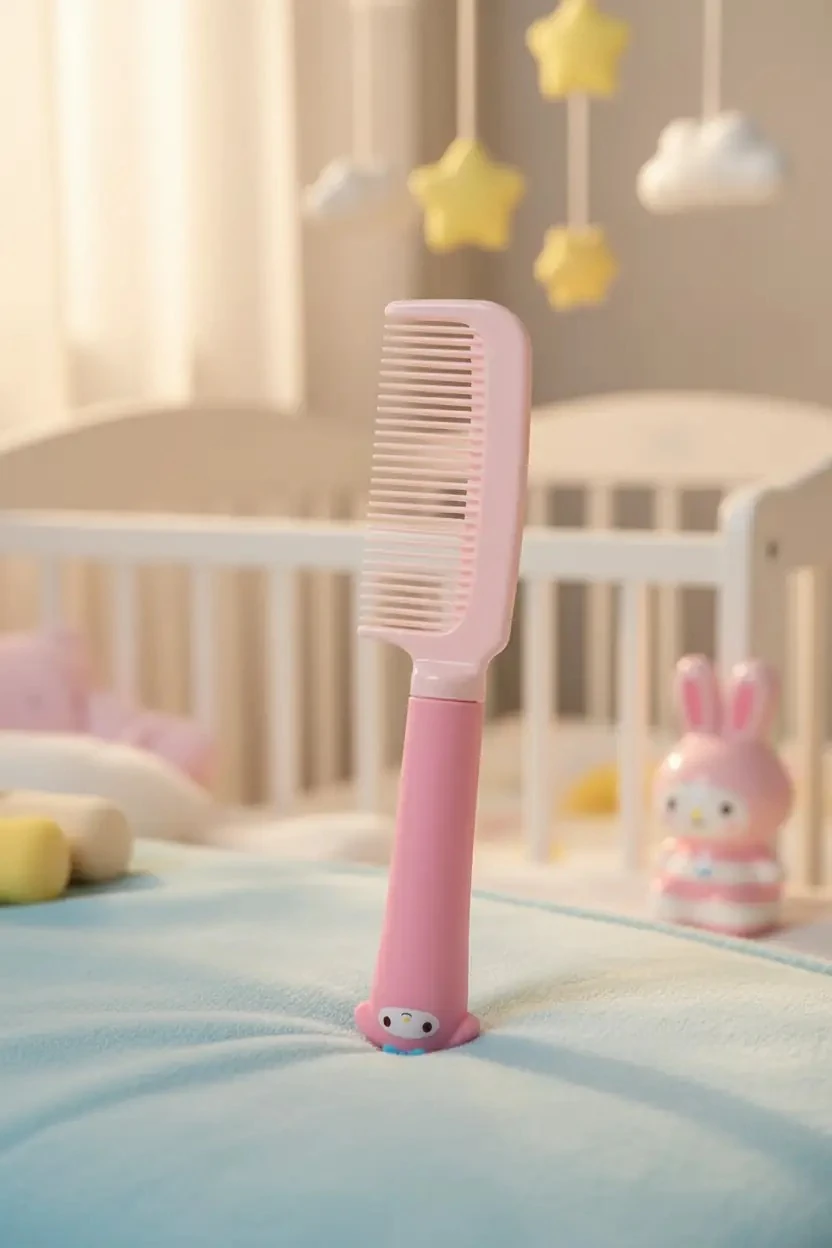 Sanrio Lisanslı Saç Açma Fırçası – Nazik Tarama Sağlayan Kompakt Saç Fırçası 24 Cm