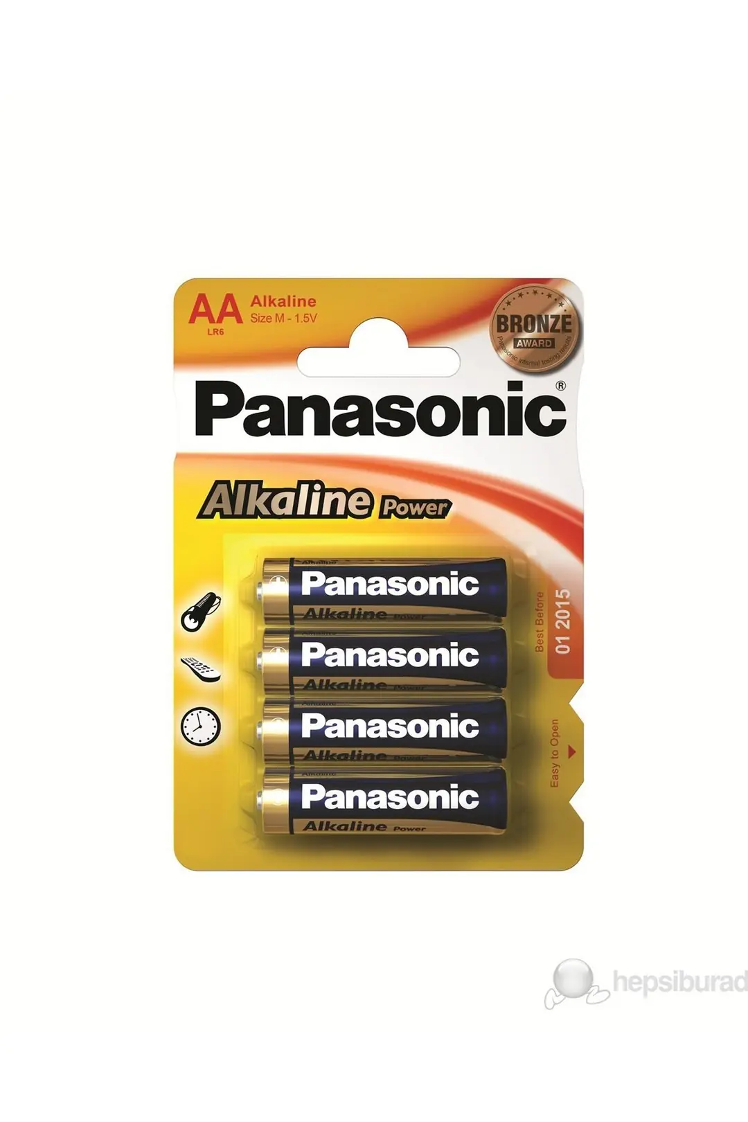 Batterie Panasonic Alkaline Power AAA Micro - Confezione Da 10 Pezzi - 1.5V Alcaline - Foto 5