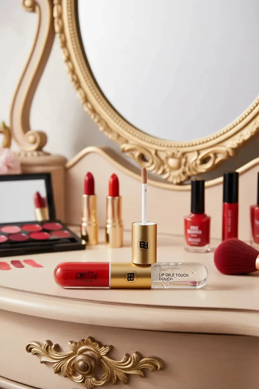Pretty Beauty Çift Taraflı Mat Ruj ve Lip Oil – Yoğun Pigmentli ve Nemlendirici Etkili Ruj Pb-408A