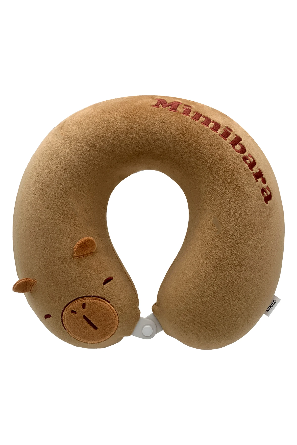 Pişirme Serisi Hafızalı Köpük Boyun Yastığı Ucu Baskılı (Mimibara)