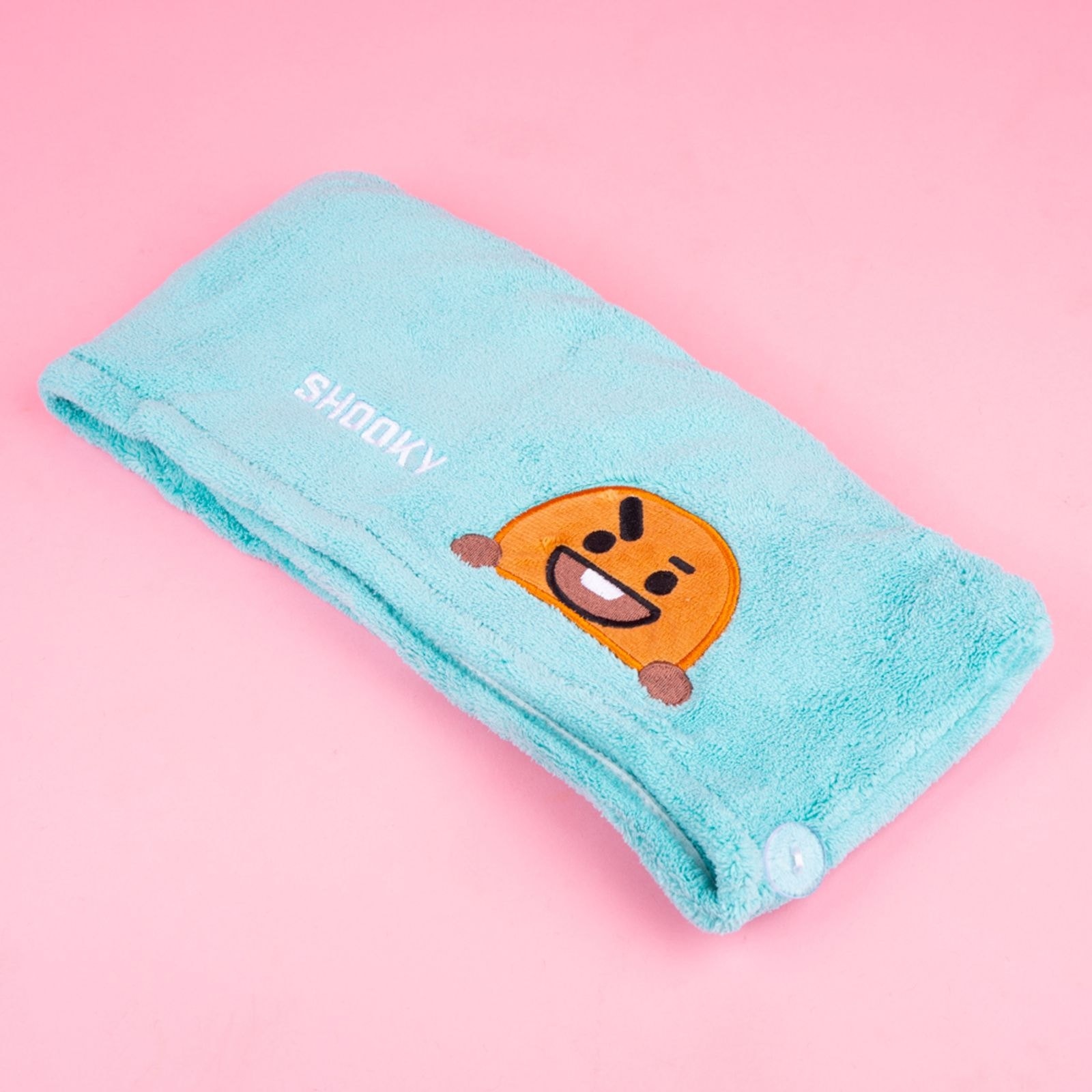 BT21 Lisanslı Saç Kurutma Havlusu (SHOOKY)