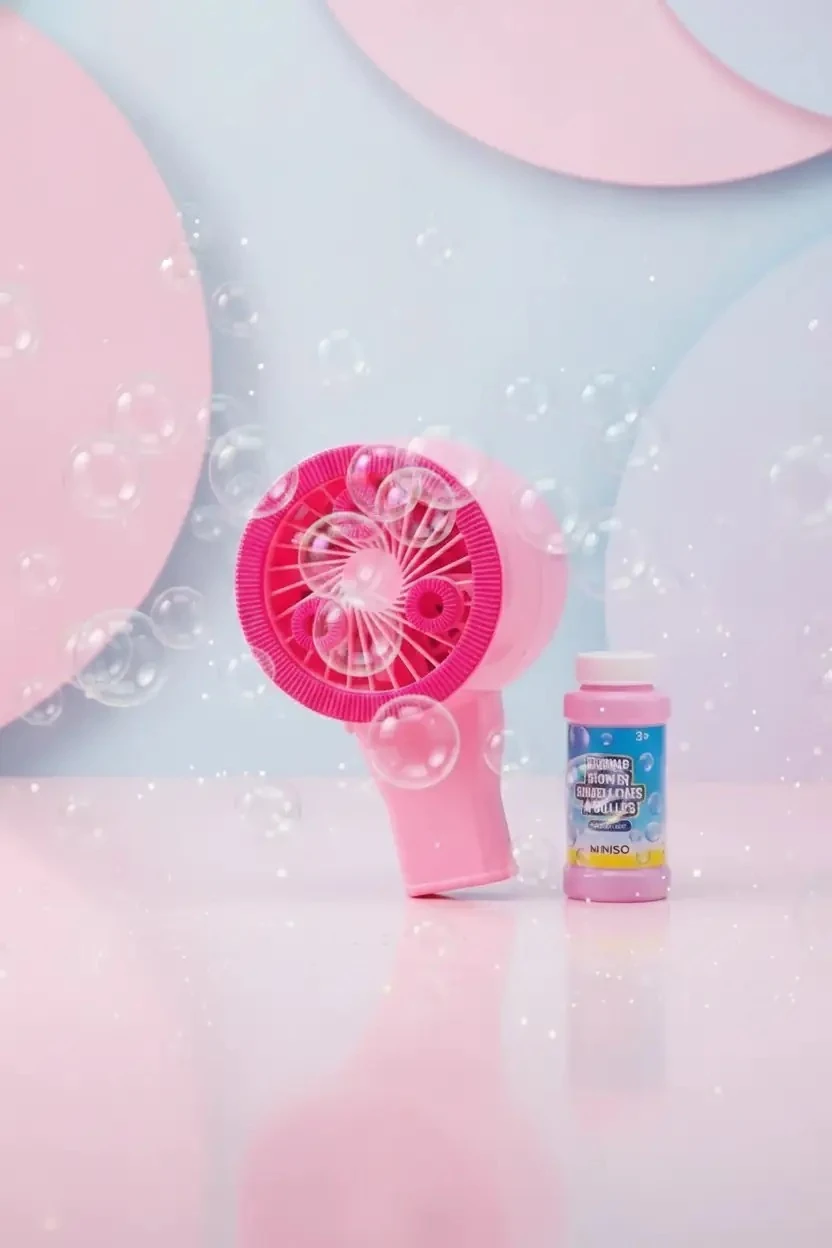 El Tipi Baloncuk Oyuncak – Çocuklar İçin Eğlenceli Açık Hava Oyun Arkadaşı Pembe 18 Cm