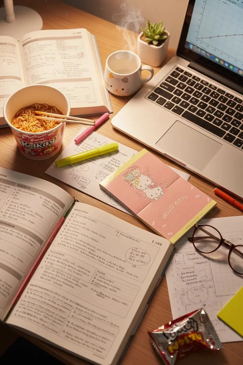 Sanrio Lisanslı Standlı Not Defteri - Hello Kitty