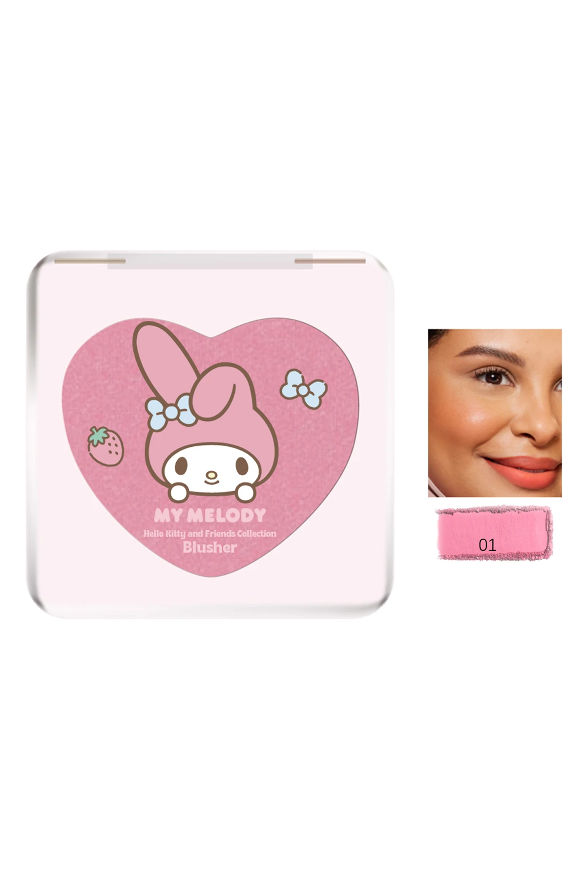 My Melody Lisanslı Allık (01 Pembe)