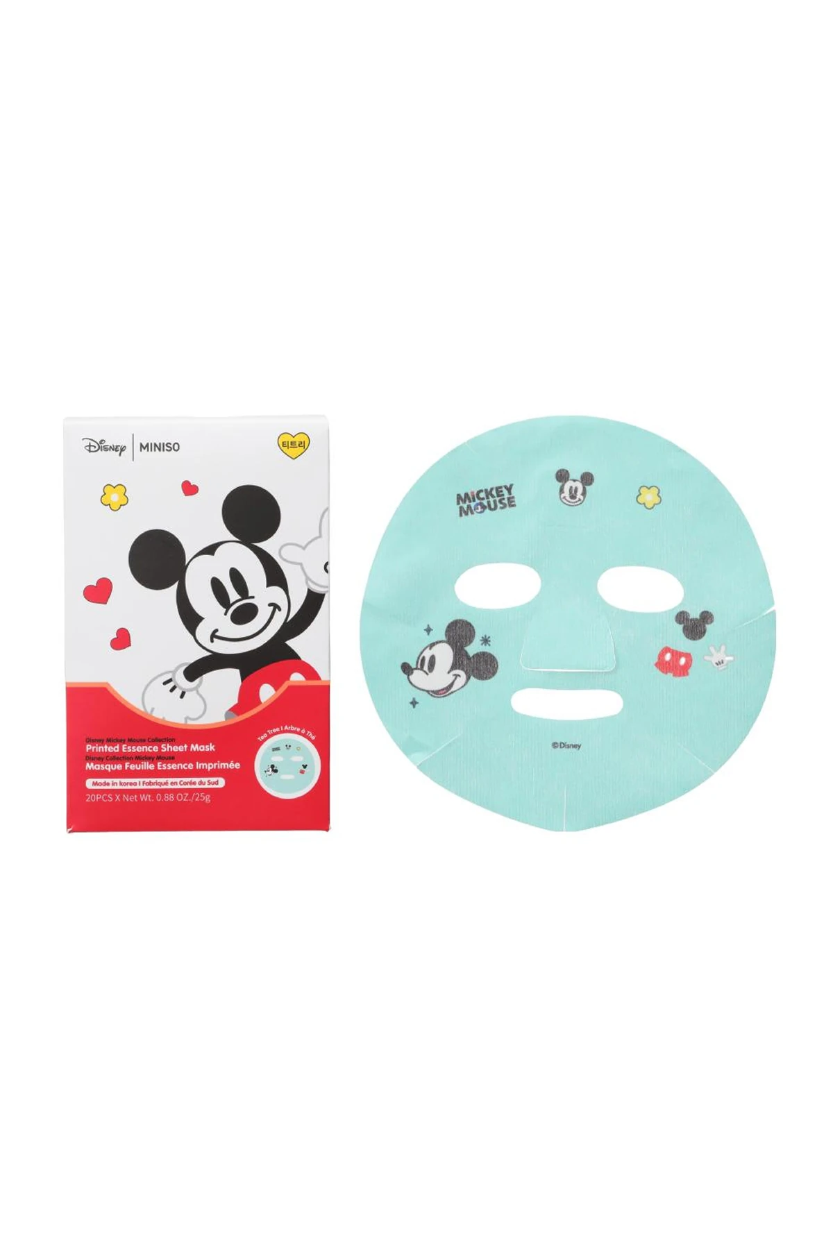 Disney Mickey mouse Lisanslı Nemlendiricili Baskılı Yüz Mask