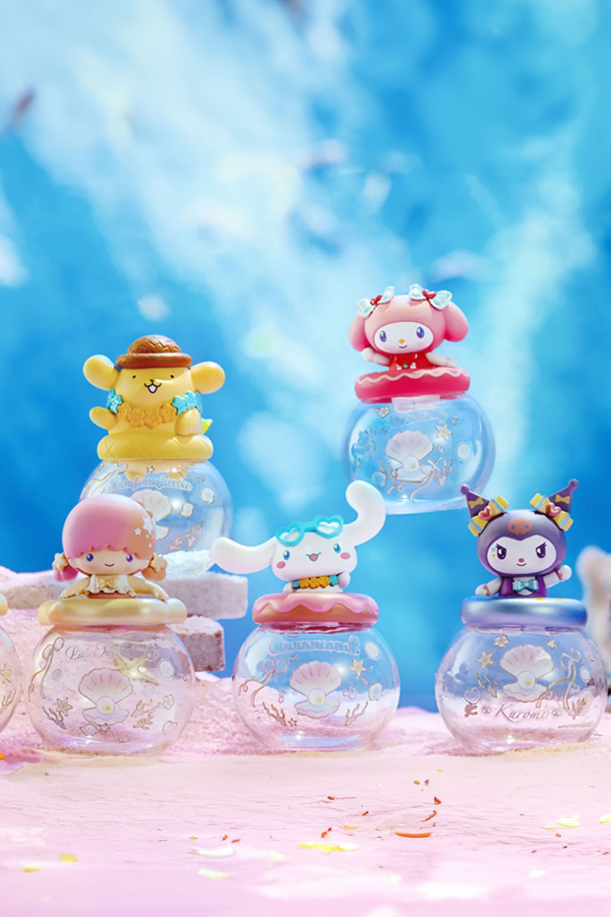 Sanrio Lisanslı İnci Saklama Hazinesi: Sürpriz Figürlü Kutu Blind Box