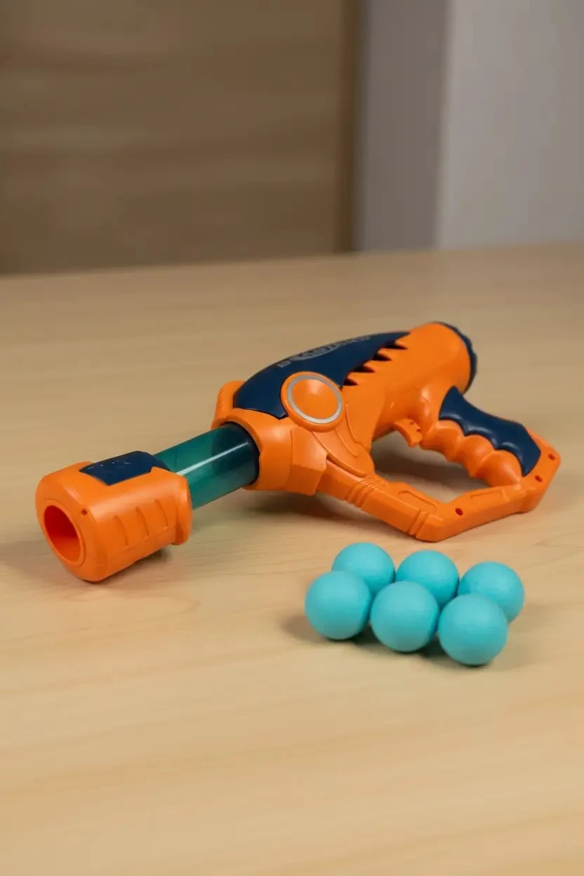 Miniso Lisanslı Küçük Oyuncak Tabanca (2 Çeşitli Model) – Ergonomik & Kompakt Tasarım