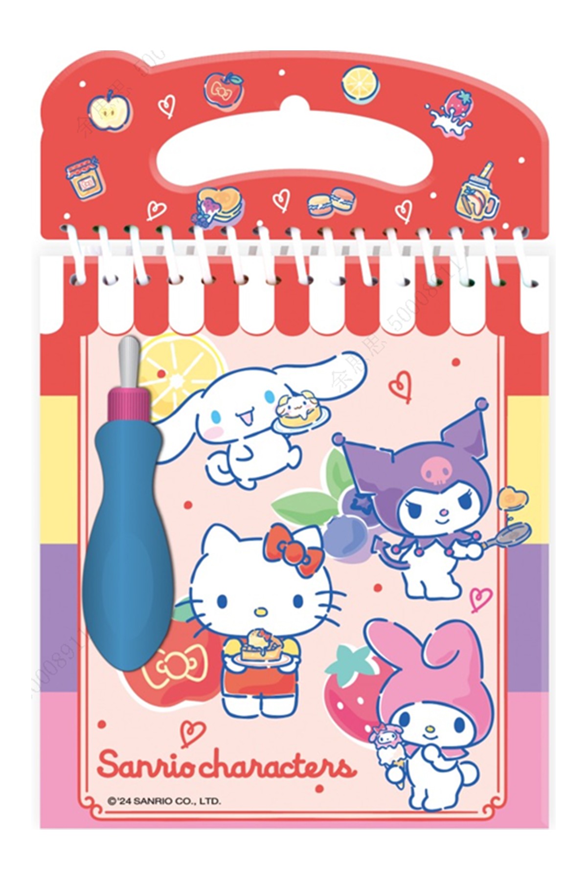 Sanrio Lisanslı Tatlı Serisi Sihirli Mürekkep Boyama Seti