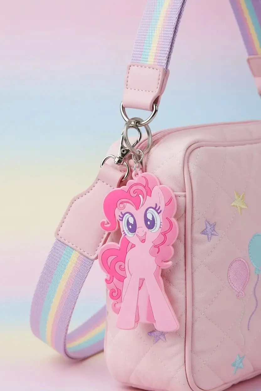 My Little Pony Lisanslı Anahtarlıklı Dudak Bakım Seti