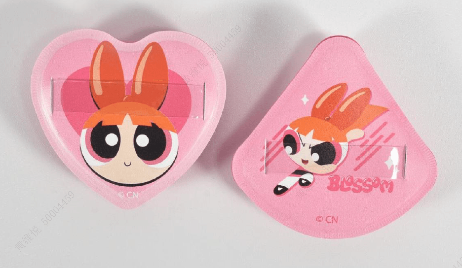 Powerpuff Girls Lisanslı Makyaj Puf Seti - Blossom