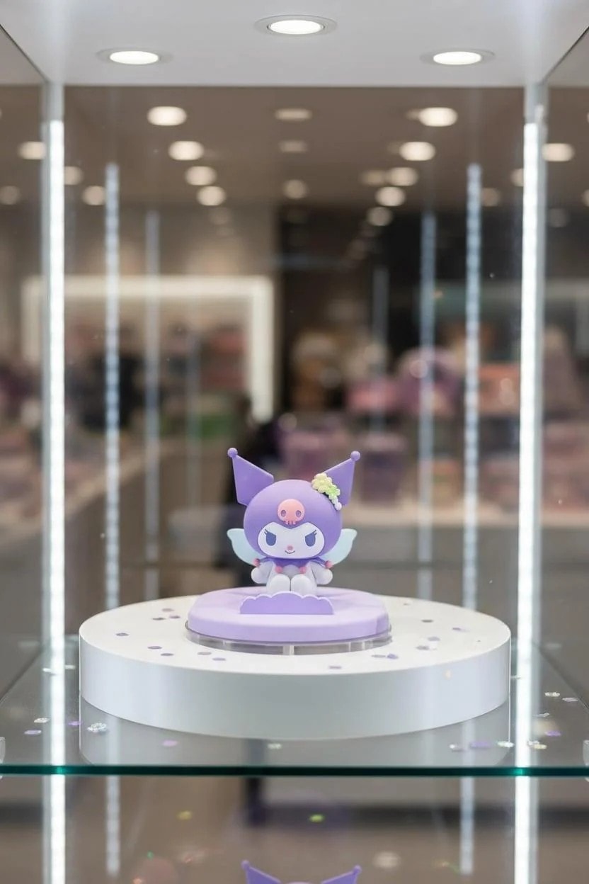 Sanrio Lisanslı Masa Üstü Telefon Tutucu - Kuromi