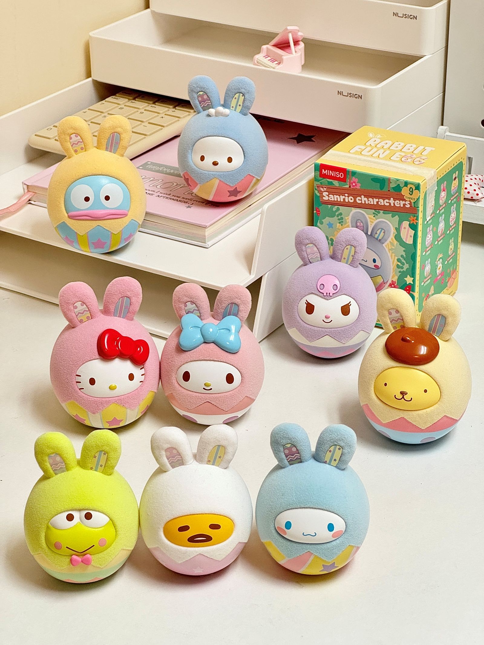 Sanrio Lisanslı Tavşan Figürlü Sürpriz Yumurta - Blind Box