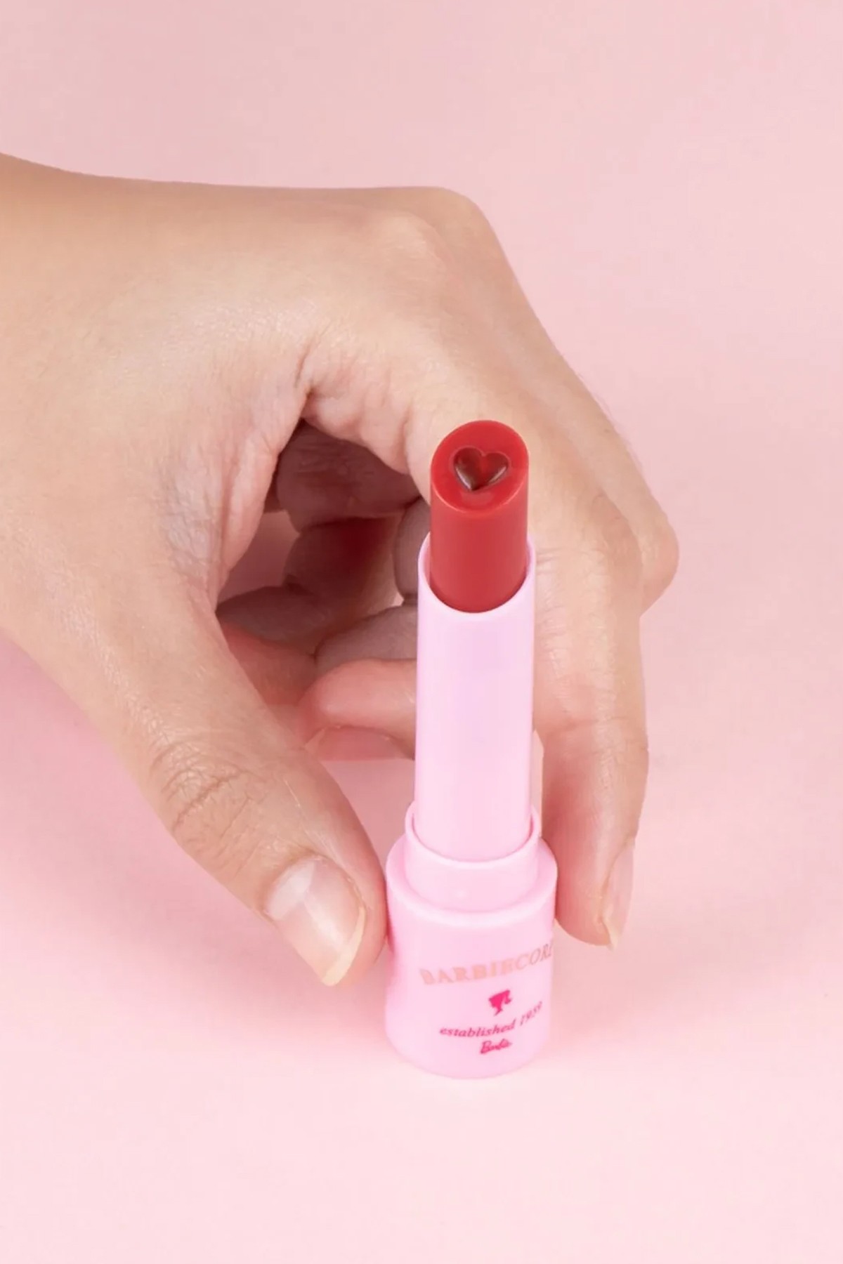 Barbie Lisanslı Pembe Serisi 2'si 1 Arada Dudak Balsamı