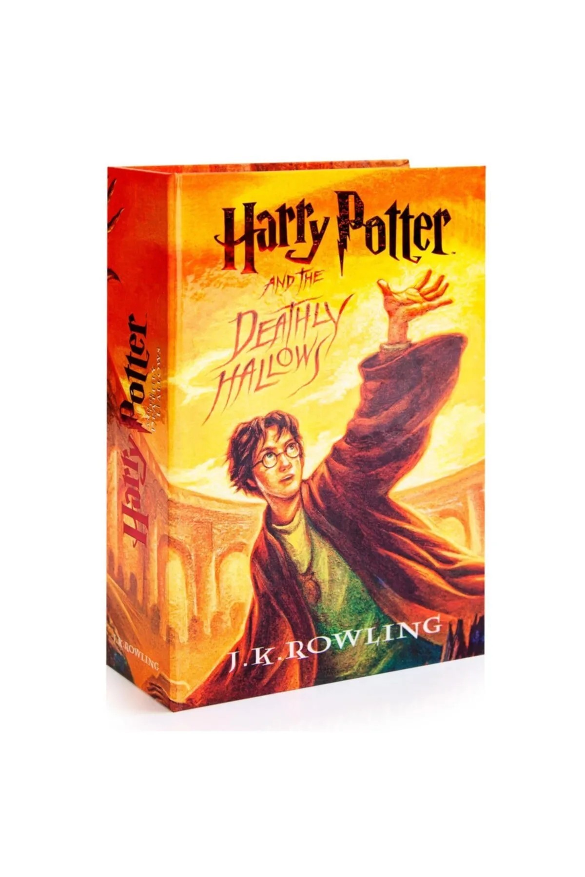 Harry Potter Lisanslı Kitap Görünümlü Kilitli Gizli Kasa-Kumbara