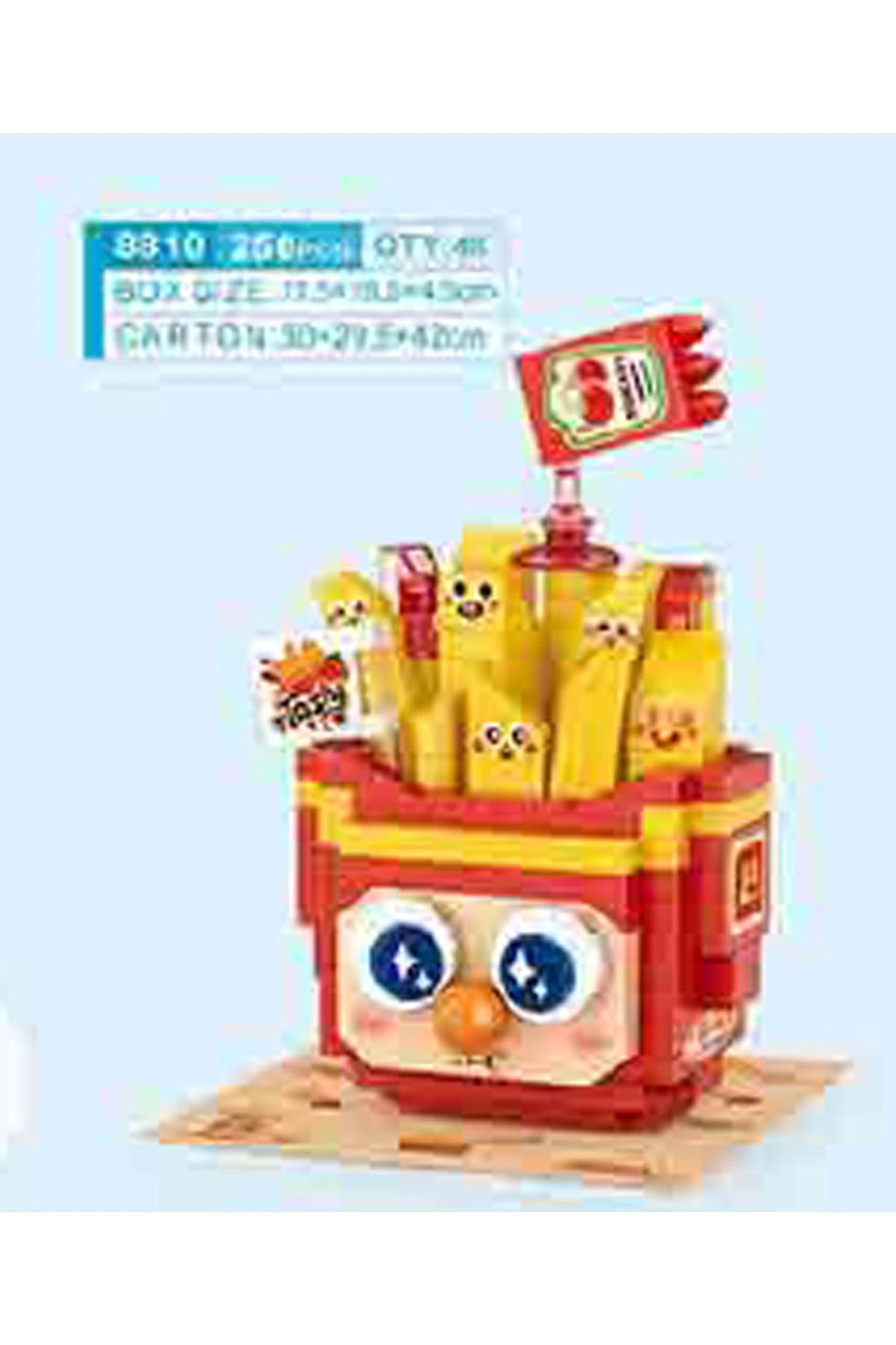 Yemek Serisi Oyun Bloğu (Patates Kızartması)