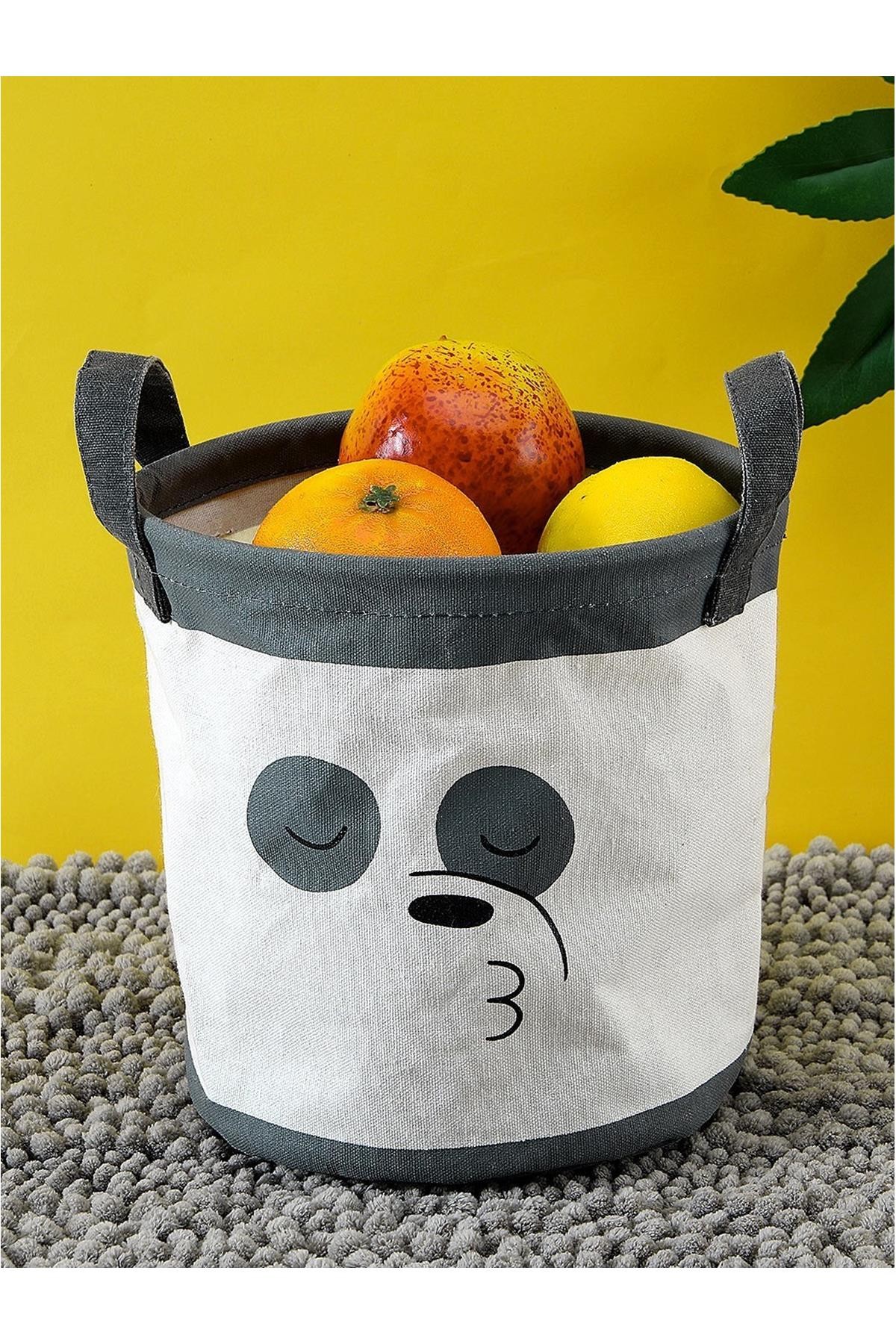 We Bare Bears Küçük Depolama Kovası -Panda