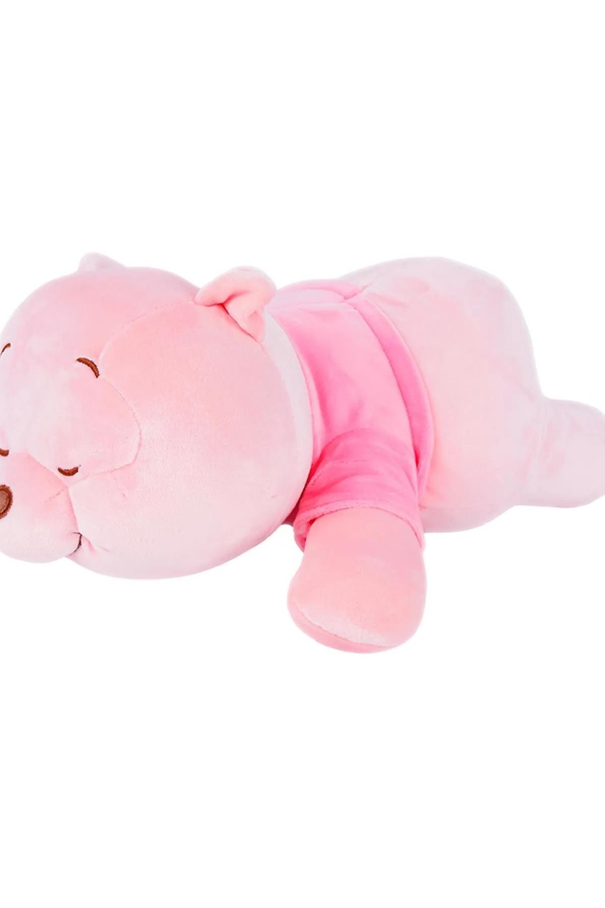 Winnie The Pooh Lisanslı Pembe Peluş Oyuncak (36Cm) - Winnie