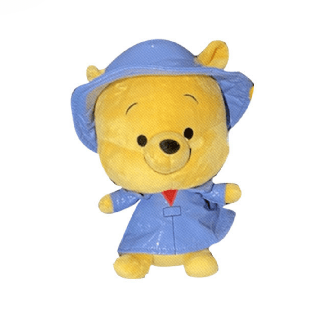 Disney Lisanslı Yağmurluklu Peluş Oyuncak - Winnie the Pooh