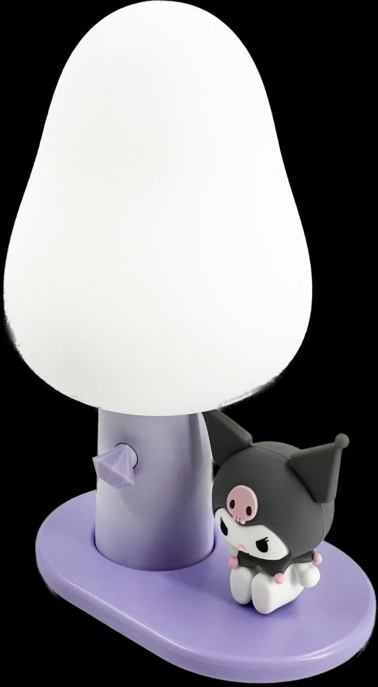 Sanrio Lisanslı Led Işıklı Gece Lambası - Kuromi